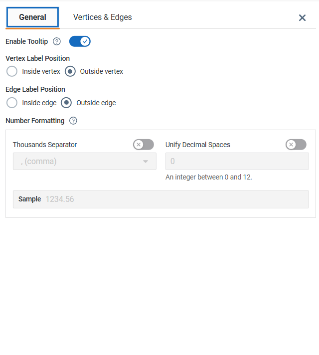 General style settings