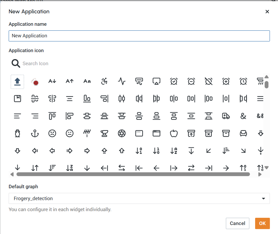 new application icons