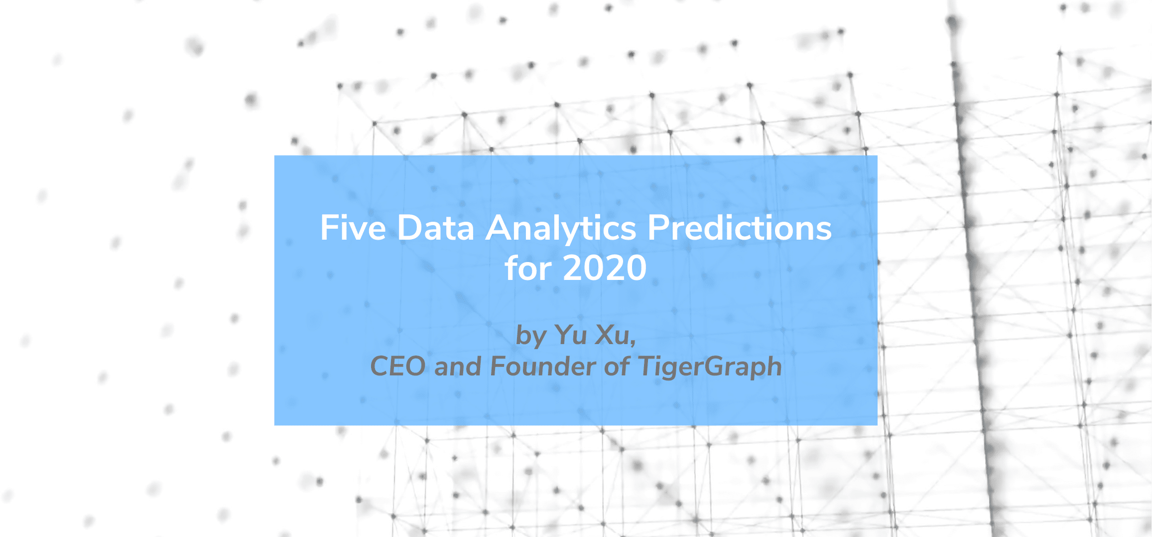 Read more about the article Five Data Analytics Predictions for 2020