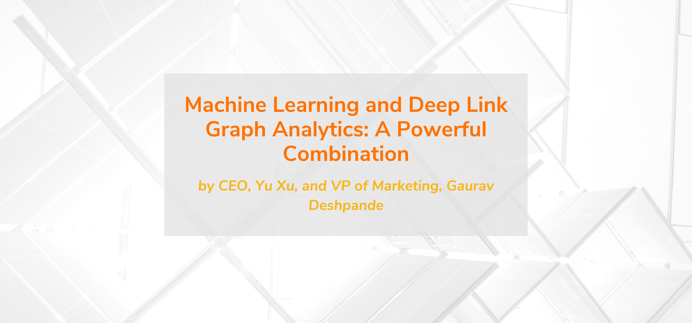 Read more about the article Machine Learning and Deep Link Graph Analytics: A Powerful Combination