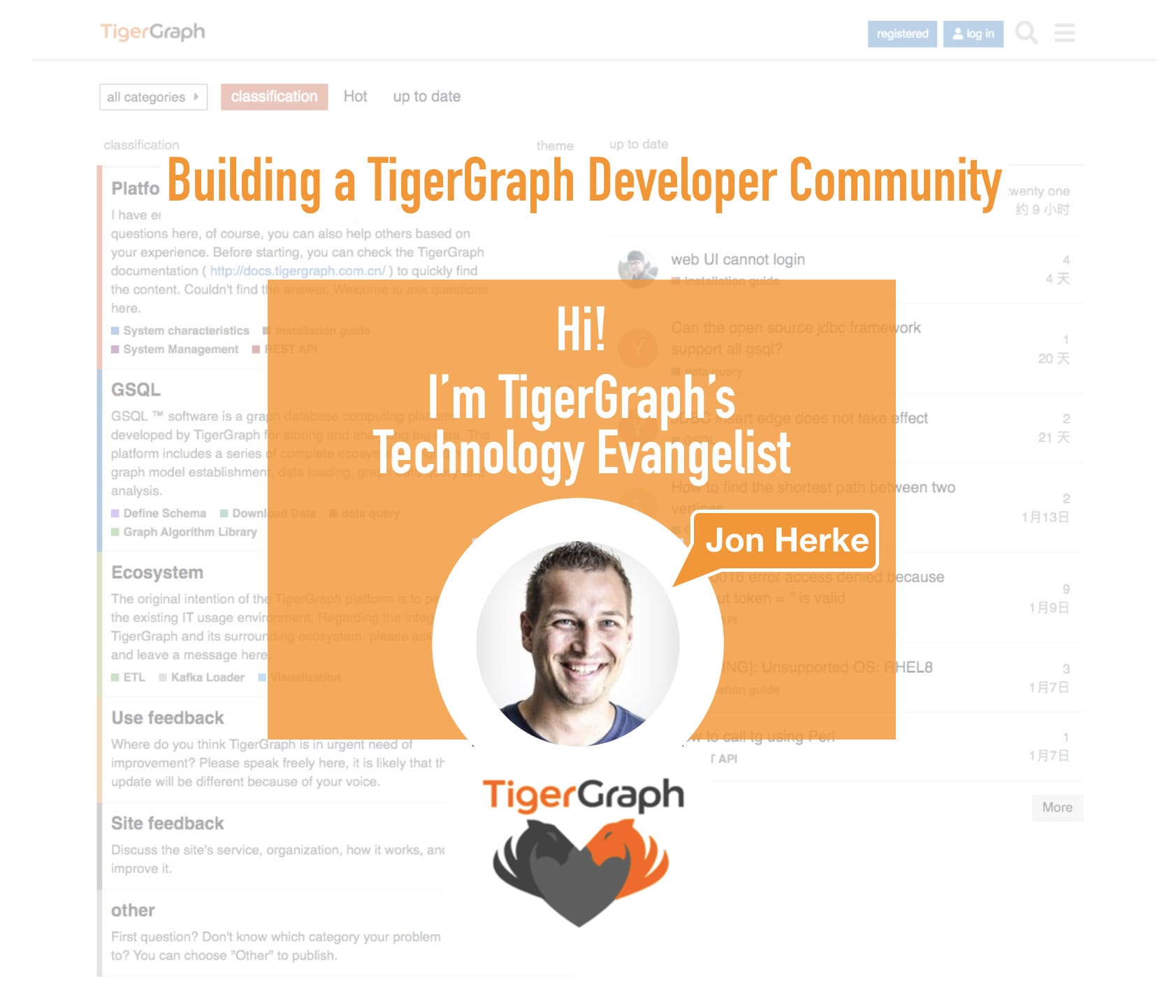 Read more about the article Building a TigerGraph Developer Community