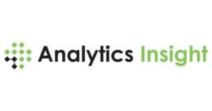 Logo of Analytics Insight with a green and black diamond grid design on the left, followed by the words Analytics Insight in black and green text, on a white background.