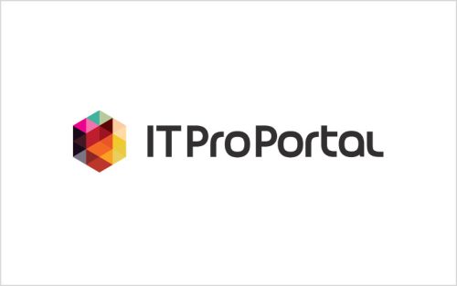 The image shows the ITProPortal logo, featuring a multicolored hexagonal design on the left and the text ITProPortal in black, modern font on a white background.