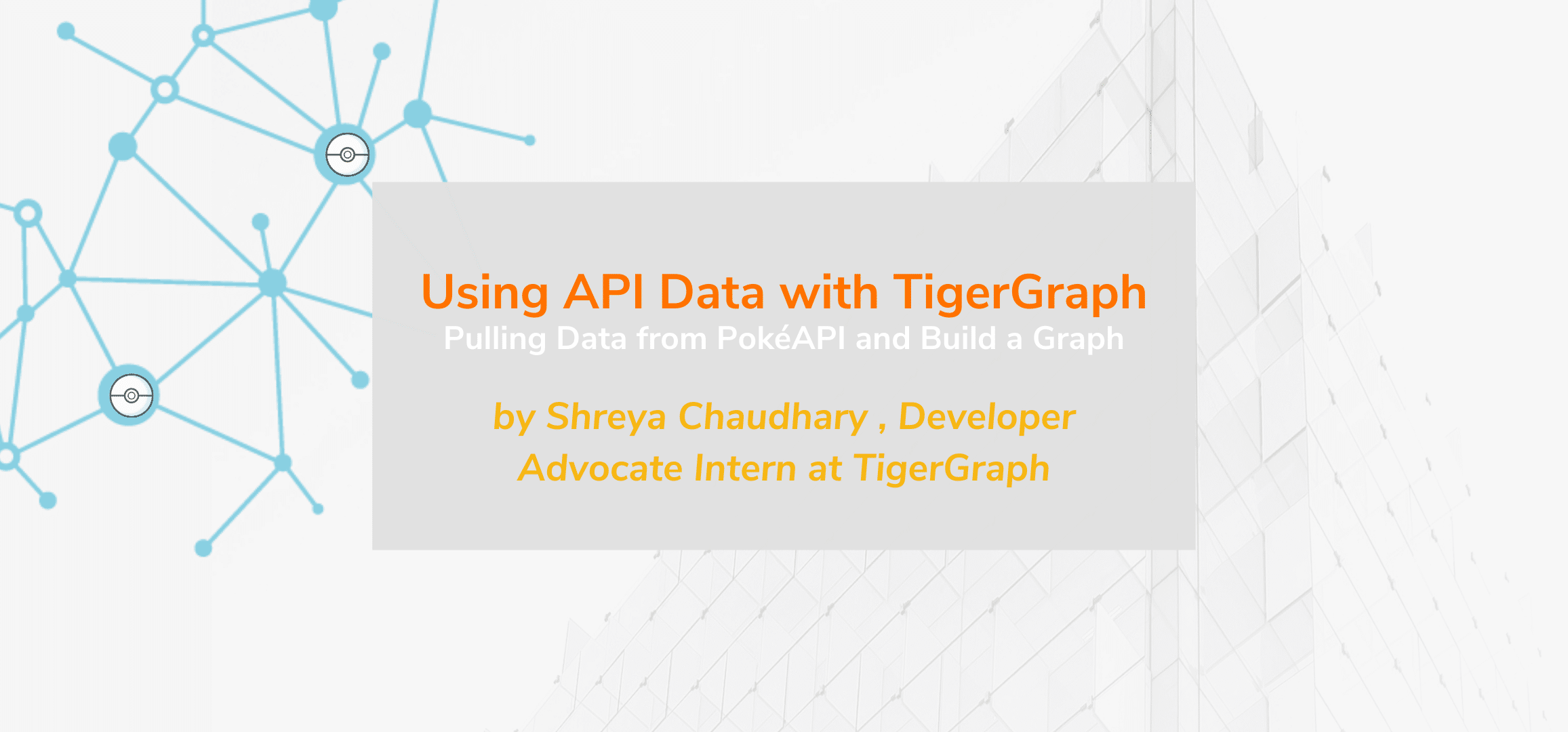 API Data with TigerGraph