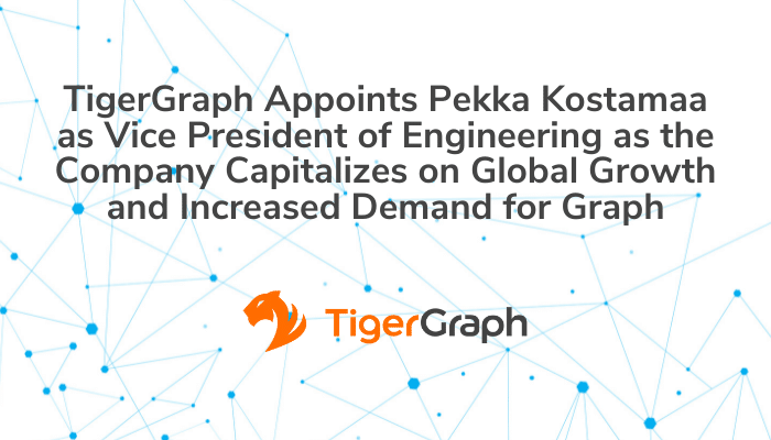 TigerGraph Appoints Pekka Kostamaa