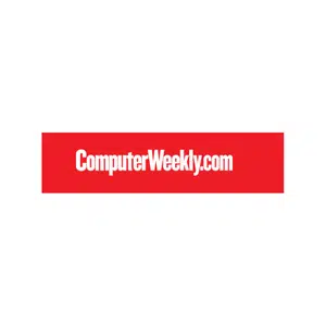 Red rectangular logo with white text reads ComputerWeekly.com in bold font.