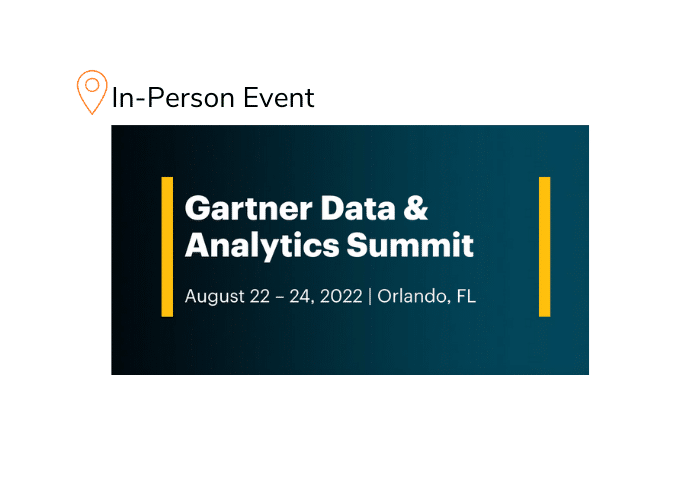 Gartner Data and Analytics Summit 2022