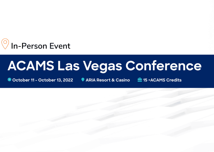 Read more about the article ACAMS Las Vegas Conference