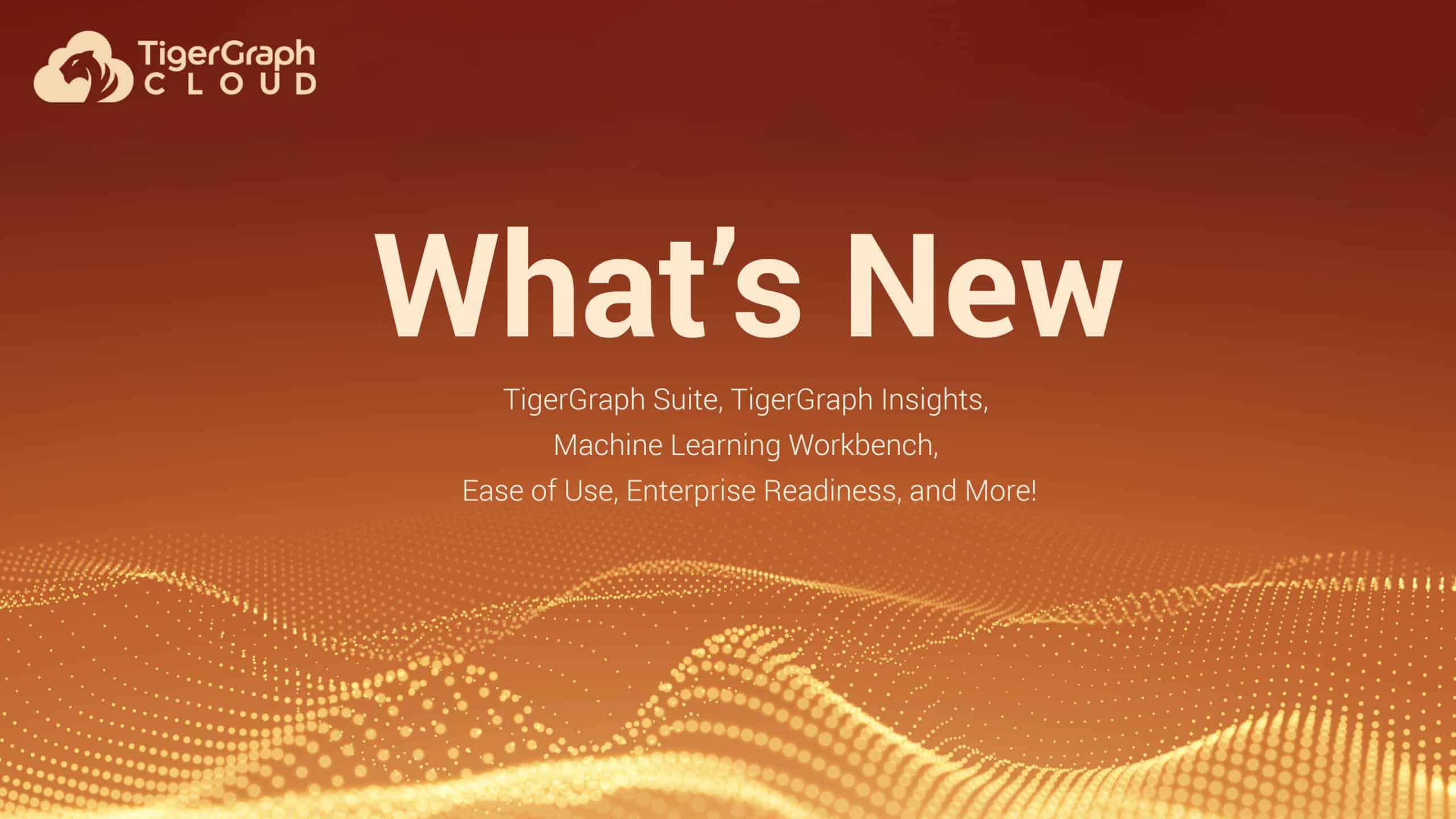 Nov 2022:  TigerGraph Cloud Update