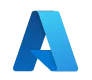 Blue gradient letter A logo on a light gray background, representing Microsoft Azure.