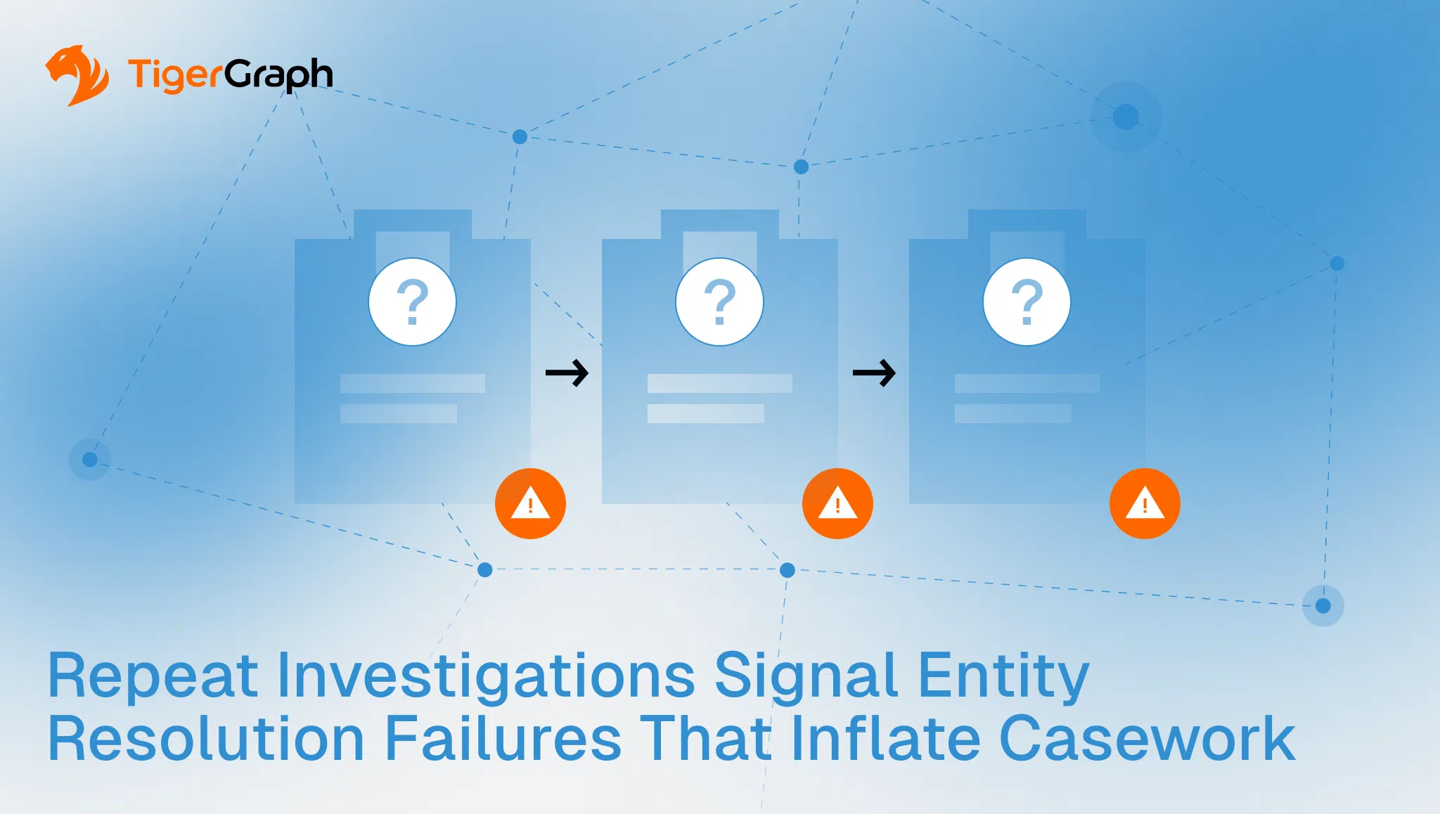 Repeat Investigations Signal Entity Resolution Failures That Inflate Casework
